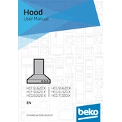 Beko HCF 61620 X manual cover