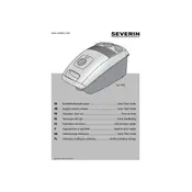 Severin BC 7045 Vacuum manual cover