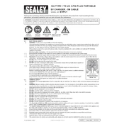 Sealey EVPC1 Charger manual cover