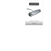 Advent ADE-200A manual cover