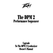 Peavey The DPM 2 Sequencer manual cover