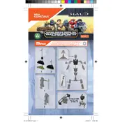 Mega Construx Mattel Halo Spartan Vector FMM79 Construction Set manual cover