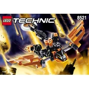 LEGO Technic 8521 Construction Set manual cover