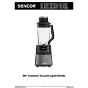 Sencor SBU 7870GG Blender manual cover