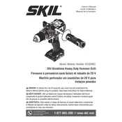 Skil HD529501 Drill manual cover