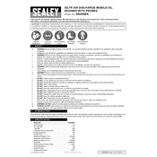 Sealey AK456DX Drainer manual cover