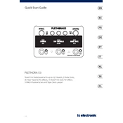 TC Electronic PLETHORA X3 manual cover