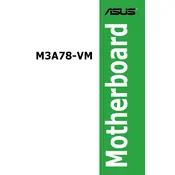 ASUS M3A78-VM Motherboard manual cover