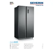 Severin SBS 8991 Refrigerator manual cover