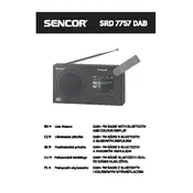 Sencor SRD 7757WH DAB Radio manual cover