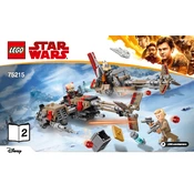 LEGO 75215-2 Construction Set manual cover