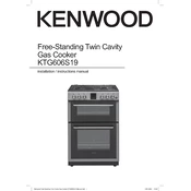 Kenwood KTG606S19 manual cover