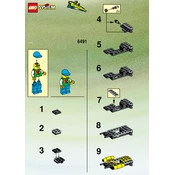 LEGO System 6491 Construction Set manual cover