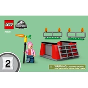 LEGO 76939-2 Construction Set manual cover