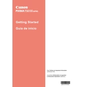 Canon Pixma TS6100 Series manual cover