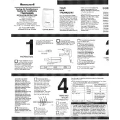 Honeywell CT5OA Thermostat manual cover