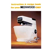 Kenwood Chef A701A Mixer manual cover