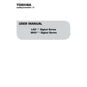 Toshiba 32W4333 TV manual cover