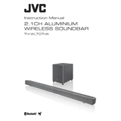 JVC TH-WL707HX manual cover