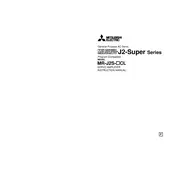 Mitsubishi MR-J2S-CL Servo Amplifier manual cover