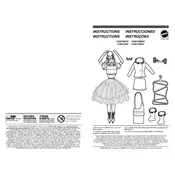 Barbie Mattel Princess on Ice B7186 Toy manual cover