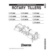 John Deere RT 3042R  Tiller manual cover