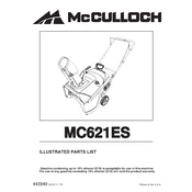 McCulloch MC621ES manual cover