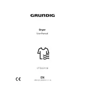 Grundig GT 56824 C Dryer manual cover