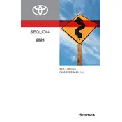 Toyota Sequoia Hybrid Multimedia 2023 SUV manual cover