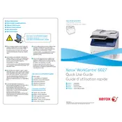 Xerox WorkCentre 6027 Printer manual cover