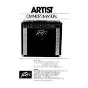 Peavey Artist Speaker manual cover