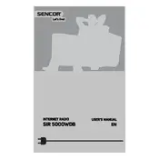 Sencor SIR 5000WDB Radio manual cover