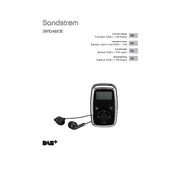 Sandstrom S1PDAB13E manual cover