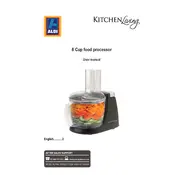 Kitchen Living KLFP68 Food Processor manual cover