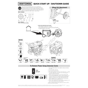 Craftsman CMXGGAS030790 Generator