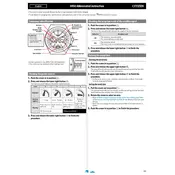 Citizen H950 Watch manual cover