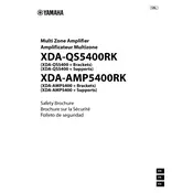 Yamaha XDA-AMP5400RK Amplifier manual cover