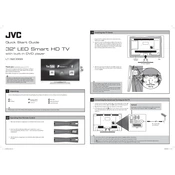 JVC LT-32C666 manual cover