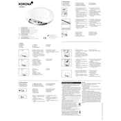 Korona 74101 Scale manual cover