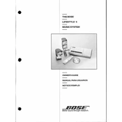 Bose Lifestyle 5 manual cover