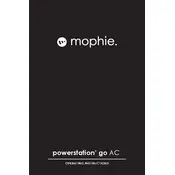 Mophie Powerstation Go AC Power Bank manual cover