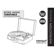 Intempo EE1551 Retro Audio Turntable manual cover