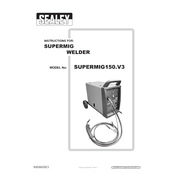 Sealey SUPERMIG150.V3 Welder manual cover