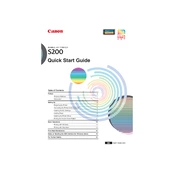 Canon Color Bubble Jet S200