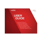 Vizio E470-A0 TV manual cover