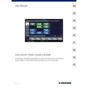 TC Electronic VSS3 NATIVE manual cover