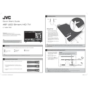 JVC LT-48K780 manual cover