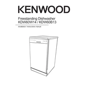 Kenwood KDW60B13 manual cover