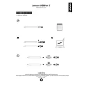 Lenovo USI Pen 2 Pen manual cover