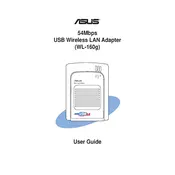 ASUS WL-160g Router manual cover